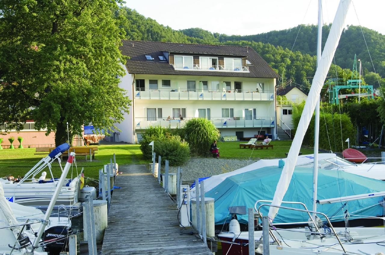 Hotel Pension Cafe Hasler Bodman-Ludwigshafen Kültér fotó