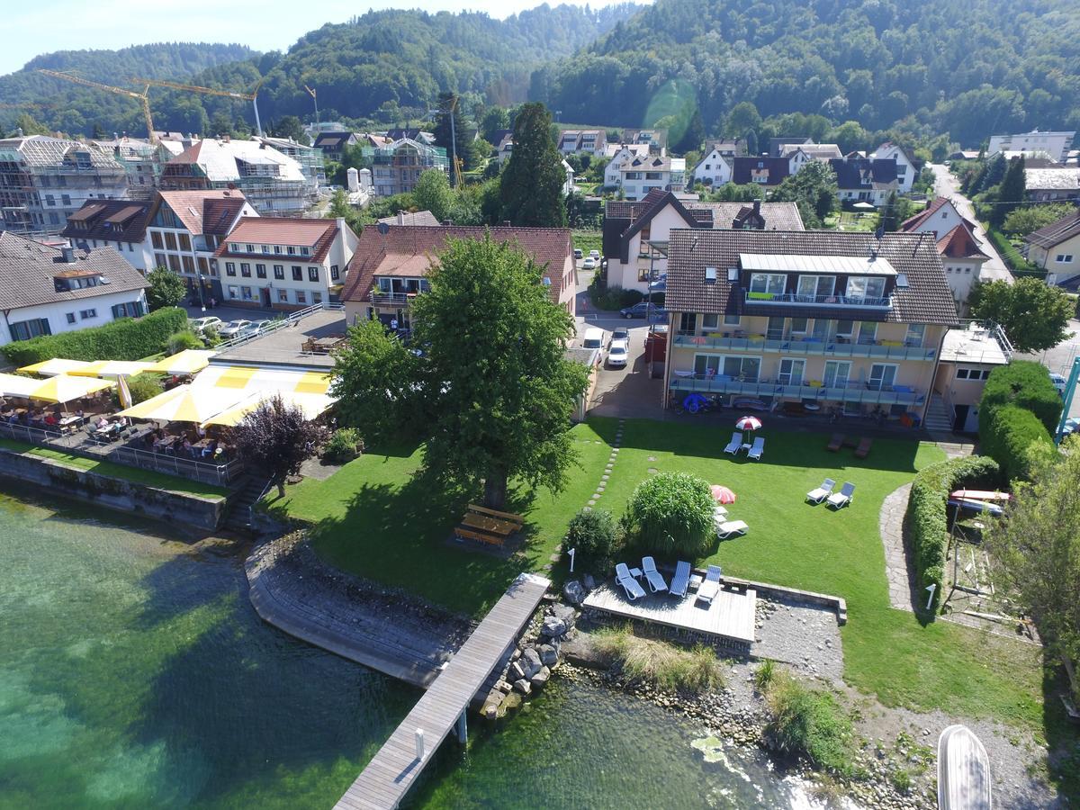 Hotel Pension Cafe Hasler Bodman-Ludwigshafen Kültér fotó