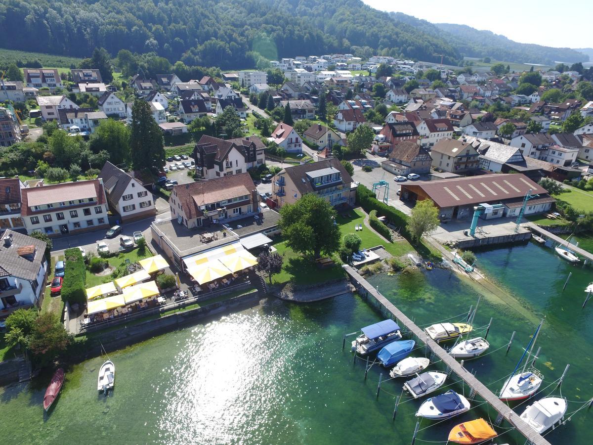 Hotel Pension Cafe Hasler Bodman-Ludwigshafen Kültér fotó