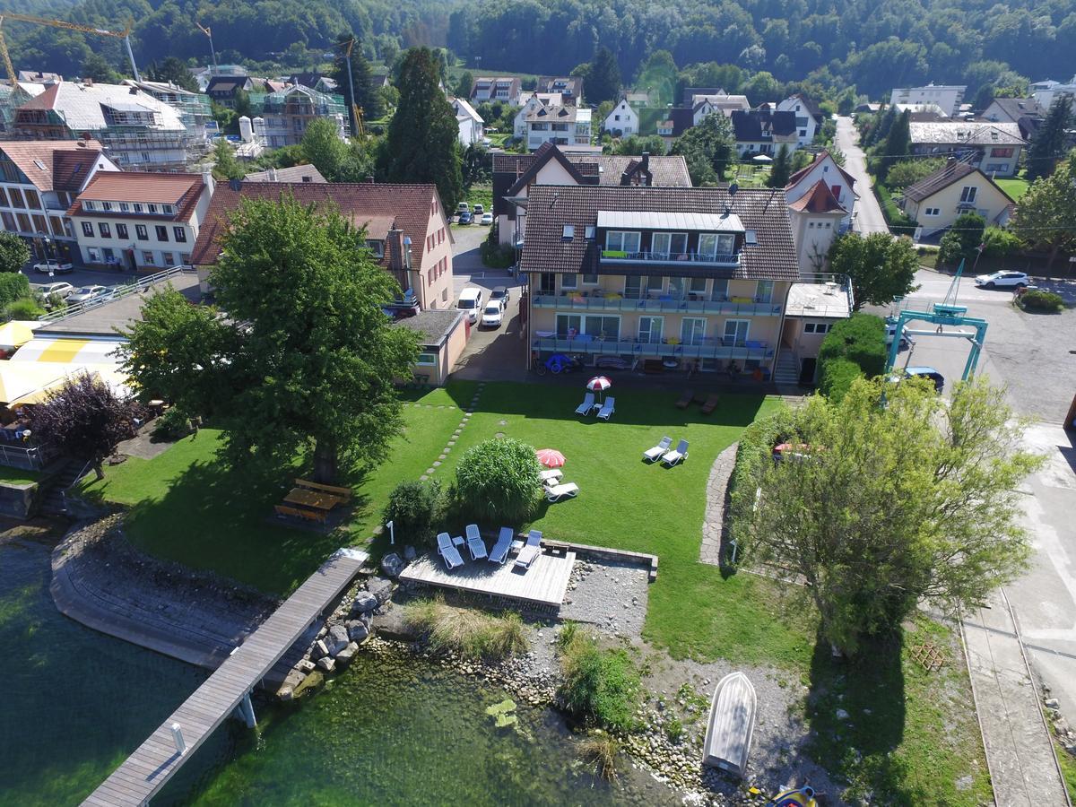 Hotel Pension Cafe Hasler Bodman-Ludwigshafen Kültér fotó